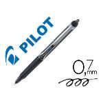 Rotulador Pilot Punta Aguja V-7 Retractil Negro 0.7 Mm (pack De 12)