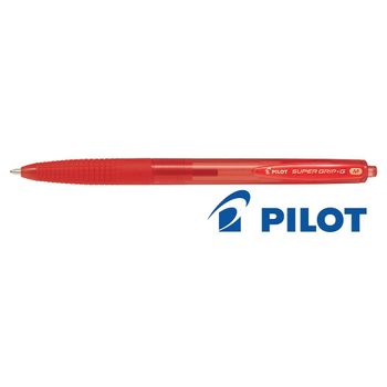 Bolígrafo Pilot Súper Grip Rojo