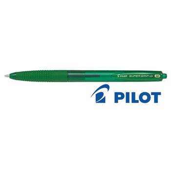 Bolígrafo Pilot Súper Grip Verde