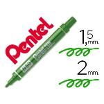 Rotulador Pentel Permanente N50 Verde Punta Conica 4 3 Mm (pack De 12)