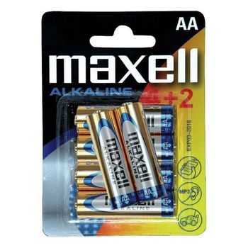 Maxell Pila Alcalina Aa Pack 4+2 Uds (lr6)