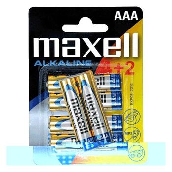 Maxell Pila Alcalina Aaa Pack 4+2 Uds (lr03)