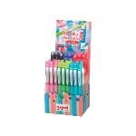 Uniballexpositor 48 U.portaminas Uni Shalaku S. Trazo 0.5mm Hb Colores Surtidos Ref.m...