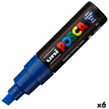 Rotuladores Posca Pc-8k Azul (6 Unidades)