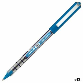 Boligrafo pilot synergy point retractil sujecion de caucho tinta gel 0,5 mm  azul en