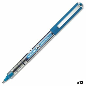 Boligrafo De Tinta Líquida Uni-ball Eye Ocean Care Azul 0,7 Mm (12 Unidades)