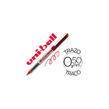 Rotulador Uni-ball Roller Ub-150 Micro Eye Rojo 0,5 Mm -unidad 12 Unidades