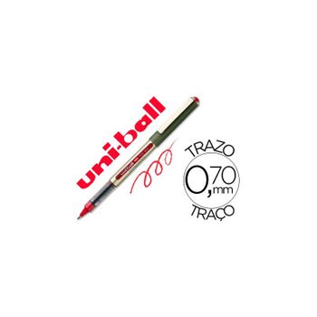 Rotulador Uni-ball Roller Ub-157 Rojo 0,7 Mm Unidad 12 Unidades