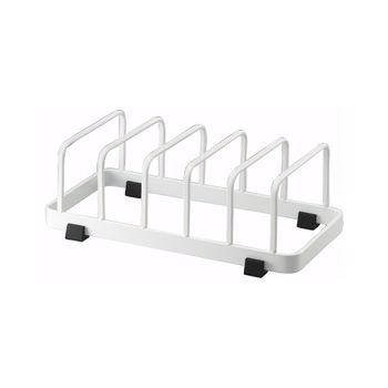 Escurridor Para Platos De Metal Blanco - L11 Cm