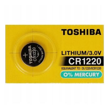 Batería Toshiba Lithium Cr1220 3v