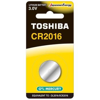 Pilas De Bot?n Toshiba Cr2016/ 3v
