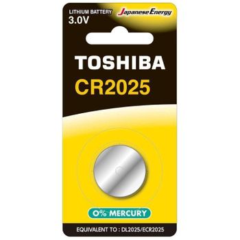 Pila De Bot?n Toshiba Cr2025/ 3v