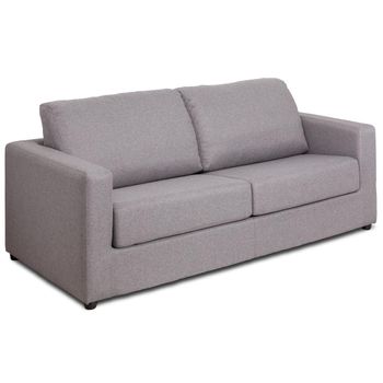 Sofá Cama Doneto  194x90x90 Cm Color Gris Venta-unica