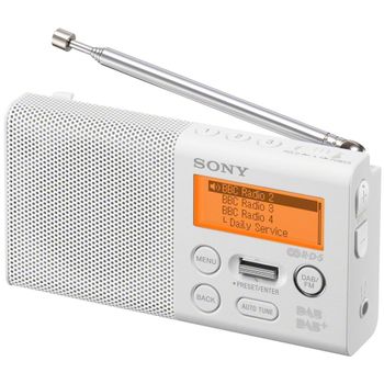 SONY XDR-S61D NEGRO RADIO DAB/DAB+ PORTÁTIL CON PANTALLA LCD PRESINTONÍAS  DIRECTAS TEMPORIZADOR, SONY