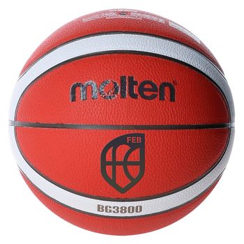 Balón De Baloncesto Molten B5g3800 Cuero Sintético (talla 5)