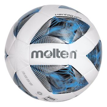 Balón De Fútbol Molten F5a3555 Cuero Sintético Blanco/azul (talla 5)