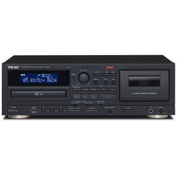 Teac Ad-850-se Black / Reproductor De Cd + Cassettes + Usb