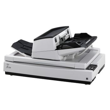 Fujitsu Fi-7700s Escáner De Superficie Plana Y Alimentador Automático De Documentos (adf) 600 X 600 Dpi A3 Negro, Blanco