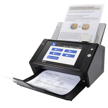 Fujitsu N7100e Escáner Con Alimentador Automático De Documentos (adf) 600 X 600 Dpi A4 Negro