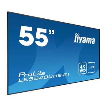 Iiyama Le5540uhs-b1 Pantalla De Seãâ±alizaciãâ³n 138,7 Cm (54.6") Led 4k Ultra Hd Negro Android