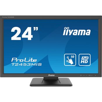 Iiyama Prolite T2453mis-b1 Pantalla Para Pc 59,9 Cm (23.6") 1920 X 1080 Pixeles Full Hd Led Pantalla Táctil Multi-usuario Negro