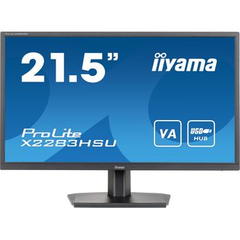 Iiyama Prolite X2283hsu-b1 Pantalla Para Pc 54,6 Cm (21.5") 1920 X 1080 Pixeles Full Hd Lcd Negro