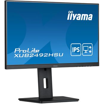 Iiyama Prolite Xub2492hsu-b5 Led Display 60,5 Cm (23.8") 1920 X 1080 Pixeles Full Hd Negro