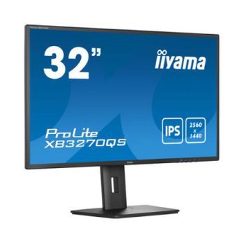 Iiyama Prolite Xb3270qs-b5 Pantalla Para Pc 80 Cm (31.5") 2560 X 1440 Pixeles Wide Quad Hd Led Negro