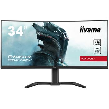 Iiyama G-master Gb3467wqsu-b5 Pantalla Para Pc 86,4 Cm (34") 3440 X 1440 Pixeles Ultrawide Quad Hd Led Negro