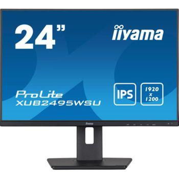 Iiyama Prolite Xub2495wsu-b5 Pantalla Para Pc 61,2 Cm (24.1") 1920 X 1200 Pixeles Wuxga Lcd Negro