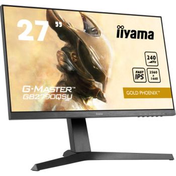 Iiyama G-master Gb2790qsu-b1 Pantalla Para Pc 68,6 Cm (27") 2560 X 1440 Pixeles Wide Quad Hd Led Negro