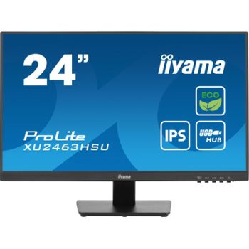 Iiyama Prolite Xu2463hsu-b1 Pantalla Para Pc 60,5 Cm (23.8") 1920 X 1080 Pixeles Full Hd Led Negro