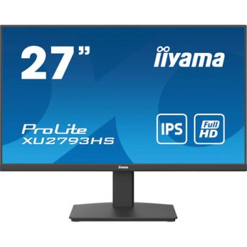 Iiyama Prolite Xu2793hs-b6 Pantalla Para Pc 68,6 Cm (27") 1920 X 1080 Pixeles Full Hd Led Negro