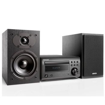 Denon Dm-41 Negro/ Sistema Hi-fi Con Cd/ Bluetooth/ Sintonizador Fm/am