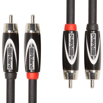 Roland Rcc-5-2r2r Black Dual Rca - Rca 1,5m