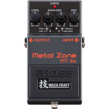 Boss Mt-2w Metal Zone Wazacraft Pedal Distorsión