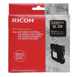 Cartucho De Tinta Ricoh Original Gc21k Negro 405532