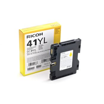 Ricoh Cartucho Inyeccion Tinta Amarillo Gc-41yl 600 Pginas