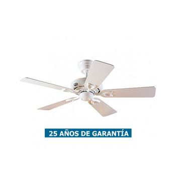 Ventilador De Techo Hunter Seville Ii 24037 Blanco O Roble Claro / Blanco