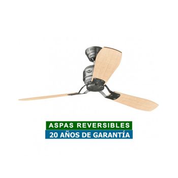 Ventilador De Techo Hunter 24292 Tribeca Gris O Arce/ Cromo Satinado