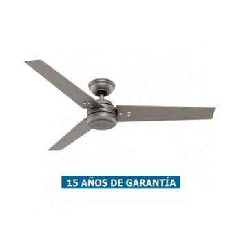 Ventilador De Techo Hunter 50622 Protos Plateado