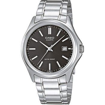 Reloj Analógico Casio Collection Men Mtp-1183pa-1aef/ 42mm/ Negro Y Plata