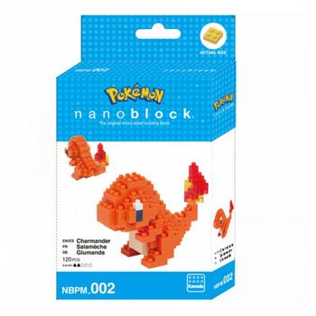 Nanoblock Pokemon Salameche 120uds
