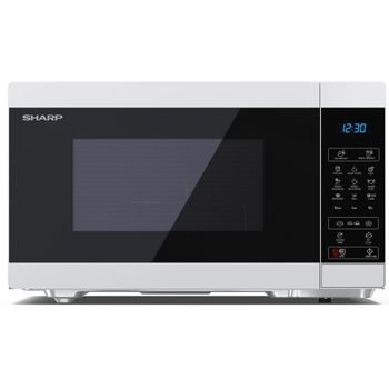 Sharp Yc-mg81e-w Microondas Encimera Microondas Con Grill 28 L 900 W Negro, Blanco