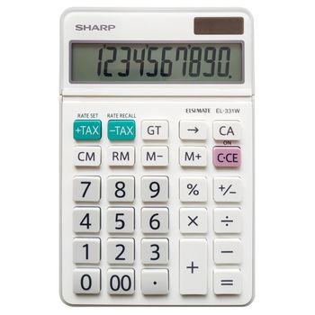 Sharp El-331w Calculadora Calculadora Financiera Blanco