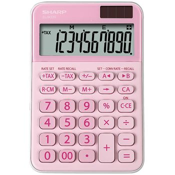 Sharp El-m335 Calculadora Escritorio Calculadora Básica Rosa