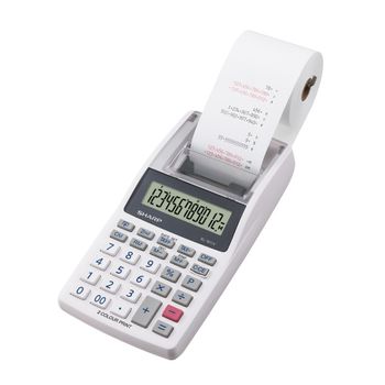 Sharp El-1611v Calculadora Escritorio Calculadora Financiera Gris, Blanco