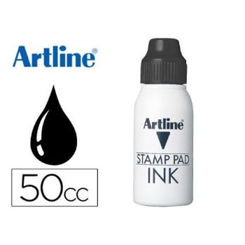 Tinta Tampon Artline Negra -frasco De 50 Cc