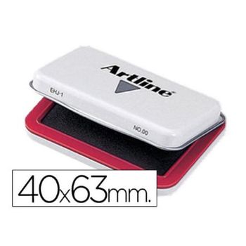 Tampon Artline Nº 00 Rojo -40x63 Mm