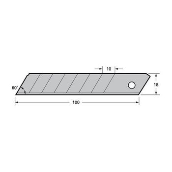 Cuchilla Lcb-50 10 Uds Tajima